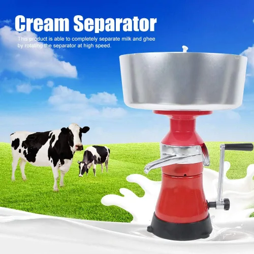 Vista 2 de Fudax - Separador de crema, separador de leche, manual para vacas, leche, cabras, leche, granja, hogar