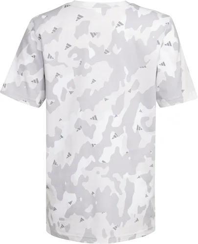 Vista 2 de adidas Boys' Short Sleeve Cotton Allover Bos T-Shirt