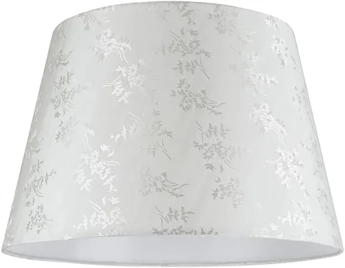 Vista 2 de Aspen Creative 32019A - Pantalla de lámpara de construcción de araña con forma de imperio de transición en crema mantequilla, 15 pulgadas de ancho