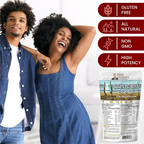 Vista 7 de Perer's Choice - Paquete de multivitamínicos y minerales naturales diarios, 2 paquetes de 30 paquetes diarios, alta potencia para la digestión