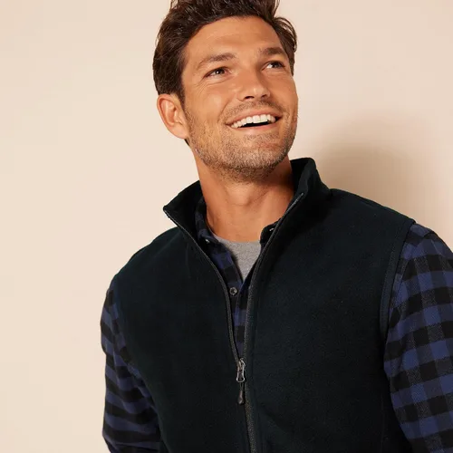 Vista 4 de Tienda Essentials Men's Full-Zip Polar Fleece Vest (Available in Big & Tall)