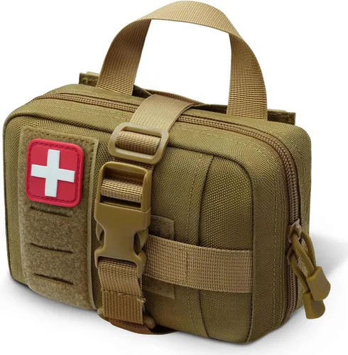 Vista 10 de Molle Rip Away Ifak bolsa táctica de primeros auxilios bolsa de utilidad médica EMT bolsa sólo