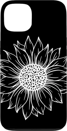 Vista 7 de iPhone 16 Cute and Beautiful White Flower of Sunflower Case