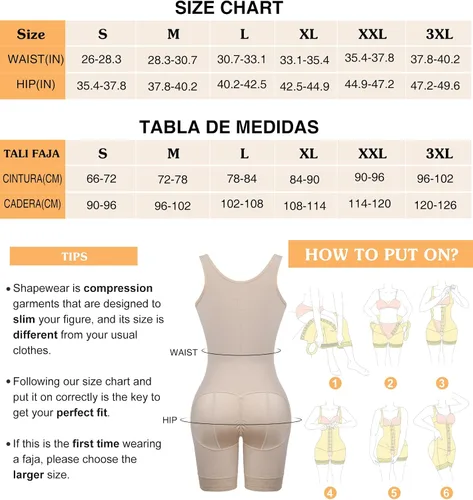 Vista 5 de Lover-Beauty Fajas Colombianas Moldeadoras Shapewear for Women Tummy Control Faja Shapewear Curvy Fajas Postparto Faja BBL