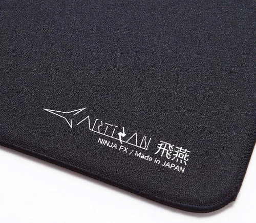 Vista 5 de Alfombrilla de ratón Ninja FX Hien Suave Grande Negra Artisan Negro