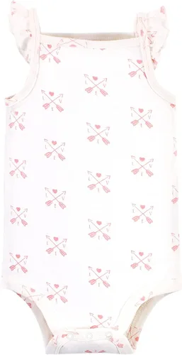 Vista 5 de Hudson Baby - Mamelucos unisex, sin mangas y de algodón, para bebé