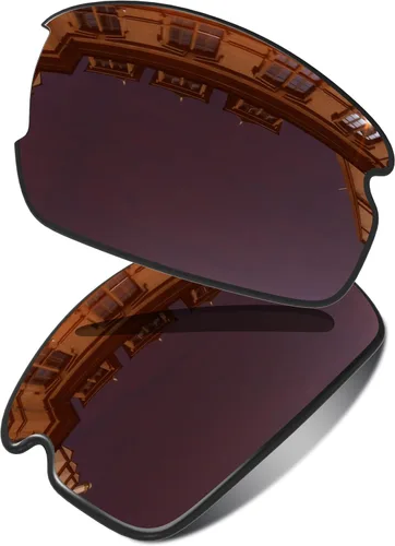 Vista 21 de Lenses Replacement for Oakley Flak 2.0 OO9295 59mm Sunglass - Confirm Fit Scratch Resistant polarizado revestimiento de espejo rubí