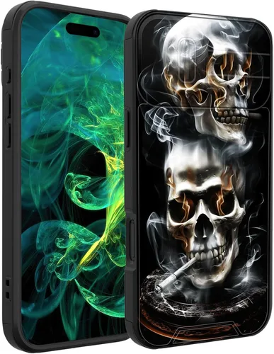 Vista 121 de Funda para iPhone Air con cubierta para cámara deslizante, resistente de doble capa, híbrida, a prueba de golpes, funda protectora resistente