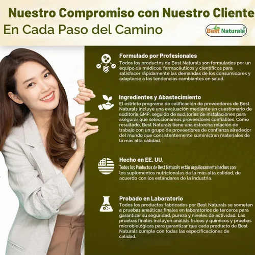 Vista 4 de Best Naturals Aceite de linaza 1000 mg 240 cápsulas blandas - Omega-3-6-9