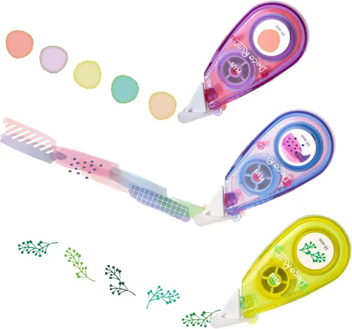 Vista 11 de Plus DC-080-11 51914 x 2 Deco Lash, 0.4 inches (10 mm), Thick Flower Garden, 2 Pieces