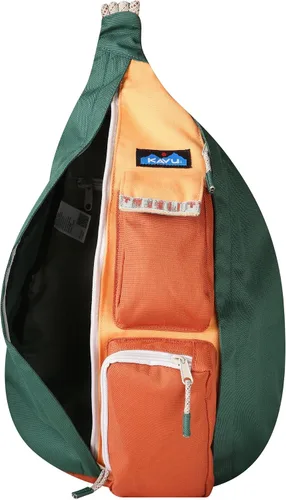 Vista 3 de KAVU Mochila cruzada original Rope Remix Bag, Valle Russet