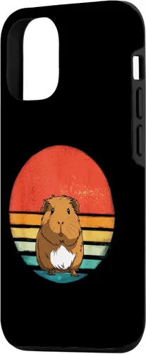 Vista 2 de iPhone 14 Guinea Pig Retro Pet Animal Lover Vintage Guinea Pigs Case