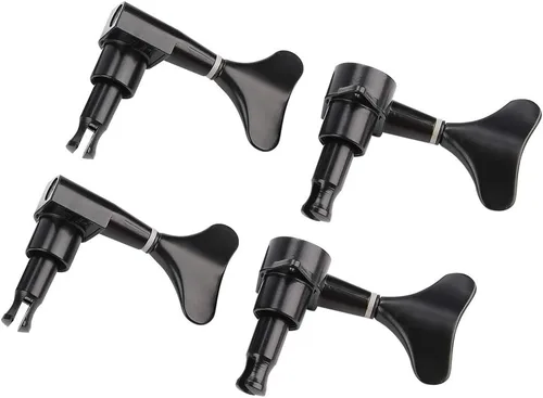 Vista 2 de VBESTLIFE 2L 2R cabezas de máquina de bajo eléctrico, clavijas dominantes selladas de afinación de la cuerda del sintonizador para bajo eléctrico