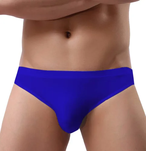 Vista 33 de WINDAY Calzoncillos de hombre Transpirable Hielo Seda Triángulo Bikinis y Escritos N04