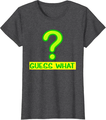 Vista 4 de Question Mark playera Guess What playera, hombre XL, Púrpura