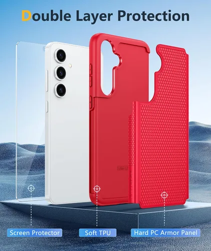 Vista 579 de FNTCASE Funda para iPhone 17 Pro: Fundas delgadas translúcidas de color azul claro compatibles con MagSafe, protección completa de la cámara