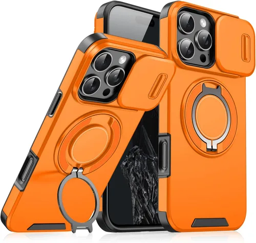 Vista 13 de Dteck Funda para iPhone 16 de 6.1 pulgadas 2024, funda de piel sintética con cierre de botón magnético, ranuras para tarjetas de crédito, función