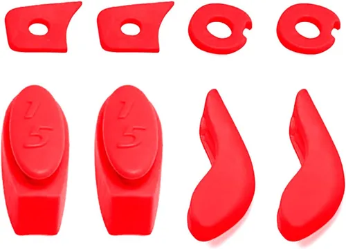 Vista 3 de SEEABLE Lentes de repuesto de espejo polarizado prémium y kit de goma para gafas de sol Oakley Juliet