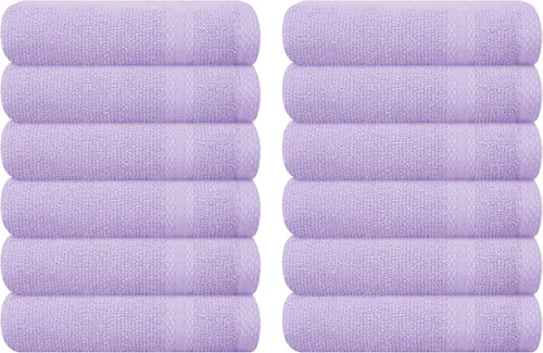 Vista 91 de GLAMBURG Juego de 2 Sábanas de Baño Extra Grandes de Algodón Premium de 700 GSM - 100% Algodón Peinado - 2 Sábanas de Baño 35x70 pulgadas - Calidad