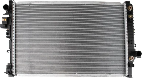 Vista 21 de TRQ Radiador de núcleo de aluminio de 1 fila Compatible con Subaru WRX STI 2.5L Turbo AWD 2015-2020