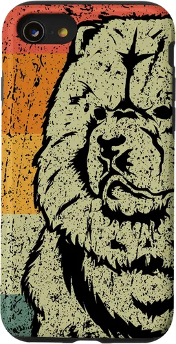 Vista 8 de Funda para iPhone 12 mini retro Chow Chow Chow perro regalo Vintage Chow Chow