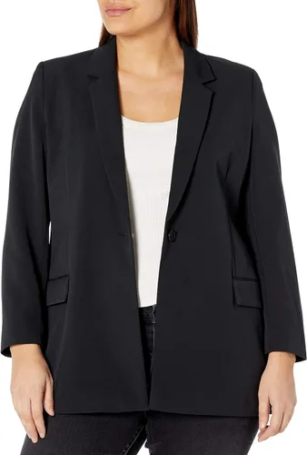 Vista 6 de The Drop blazer Blake largo para mujer