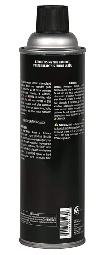 Vista 4 de Zep 45 Sidewinder Super Penetrant – 14 onzas (caja de 12) – B41801 – Aerosol de aceite penetrante, ideal para piezas congeladas y corroídas
