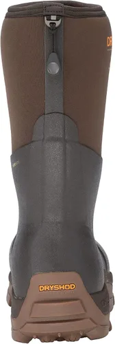 Vista 6 de Dryshod Botas de granja de trabajo duro para hombre haymaker - marrón HAY-MM-BR