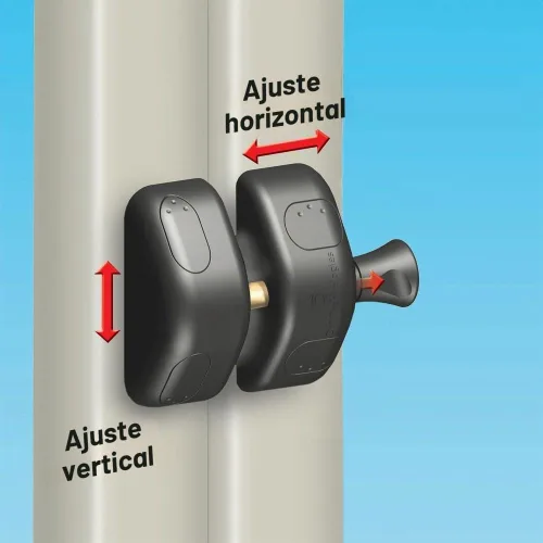 Vista 4 de National Hardware MagnaLatch - Pestillo de puerta lateral, 2-3/4 pulgadas, color negro