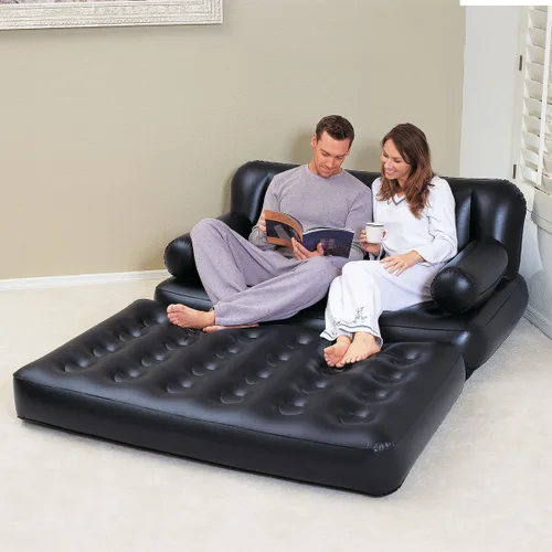 Vista 15 de Bestway Sillon Hinchable 5 Posiciones Negro 188x152x64 cm Interior 75054