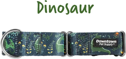 Vista 2 de Downtown Pet Supply - Collar Martingale para perros - Collar de entrenamiento para perros - Collar de perro grande, ancho y grueso - A prueba