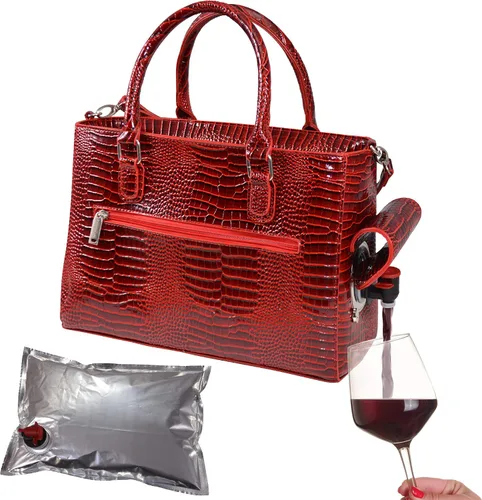 Vista 14 de Primeware – Bolsa aislante para bebidas con bolsa de 3 litros Almacenamiento térmico caliente y frío Dispensador portátil para vino, cócteles