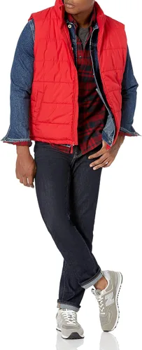 Vista 4 de Tienda Essentials - Camisa de franela para hombre manga larga de corte entallado