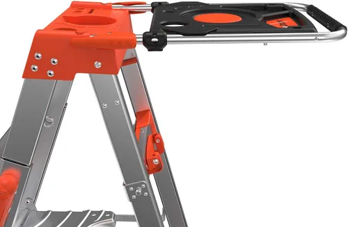 Vista 11 de Little Giant Select Step Escalera de escalera de 5 a 8 pies, accesorio Negro