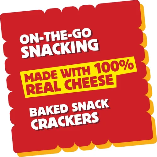 Vista 8 de Cheez-It Galletas de queso, galletas horneadas, aperitivos para el almuerzo, originales (40 paquetes)