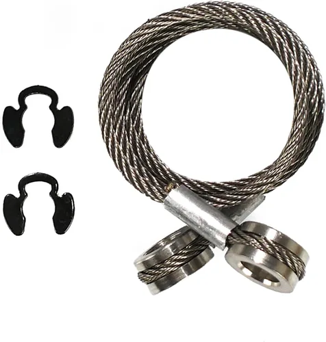 Vista 5 de High Soar 924-5402 Peterbilt Hood Control Cable Fit para Peterbilt 379 357 375 377 378, cable de liberación de capó lado largo, reemplazar HLK2047