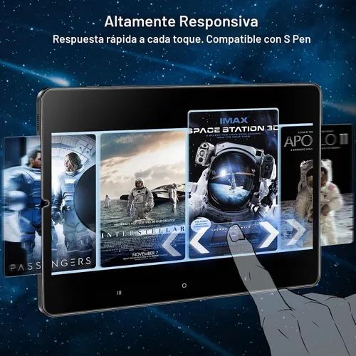 Vista 6 de JETech Protector de pantalla para Samsung Galaxy Tab S6 Lite 10.4", paquete