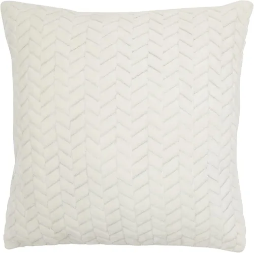 Vista 9 de Paquete de 2 fundas de almohada decorativas beige de 20 x 20 pulgadas, diseño de cheurón, para sofá, decoración de granja