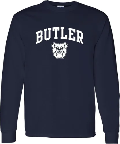 Vista 99 de NCAA oficial de College – University Team Color Arco Logo Manga Larga