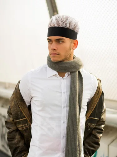 Vista 2 de 3 sombreros de pelo novedosos para hombre, viseras de golf divertidas, ajustables, peluca con visera de gorra de béisbol para hombres y mujeres