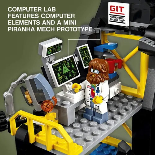 Vista 7 de Guarida volcánica de Garmadon LEGO Ninjago 70631