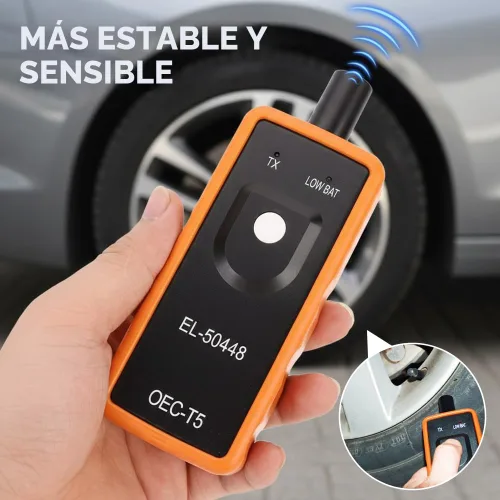 Vista 7 de TPMS Herramienta de reinicio para sensor de presión de neumáticos - EL-50448 Herramienta de reaprendizaje del sistema de control de presión