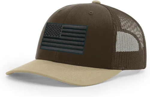 Vista 115 de Joe's USA Richardson 112 - Gorras de camionero con parche gráfico personalizado - Gorras estructuradas de cinco y seis paneles Richardson Premium