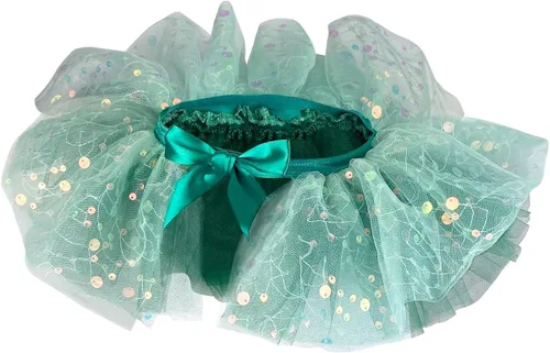 Vista 2 de Conjunto de disfraz de hadas para niñas con alas, tutú de hadas y diadema