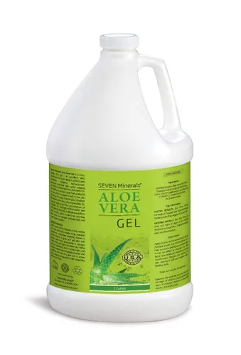 Vista 6 de Seven Minerals, Gel de Aloe Vera Orgánico de Tamaño de Viaje de 100% Puro Aloe Recién Cortado - 2 Fl Oz - Máxima Calidad, Cultivado en Texas