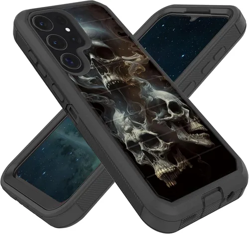 Vista 73 de Diseñada para Galaxy A17 5G de 6.7 pulgadas, resistente, resistente y duradera, a prueba de golpes, híbrida de doble capa, funda protectora de doble