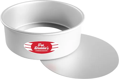 Vista 10 de Molde para tarta redondo de aluminio anodizado Fat Daddio con base extraíble