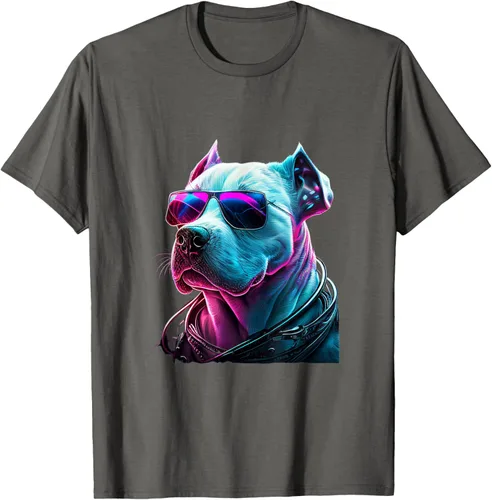 Vista 30 de Dogo Argentino Dogs Dogo Argentinos Camiseta, Negro