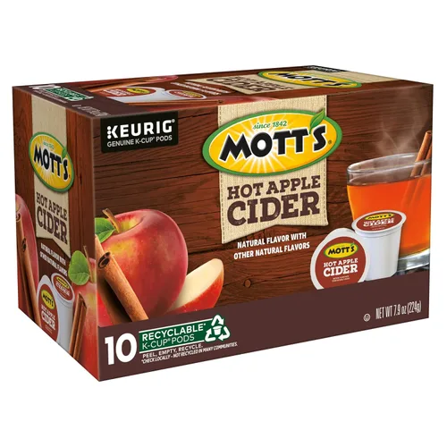 Vista 4 de Keurig Mott's Sidra Caliente de Manzana, 60 unidades (6 paquetes de 10)