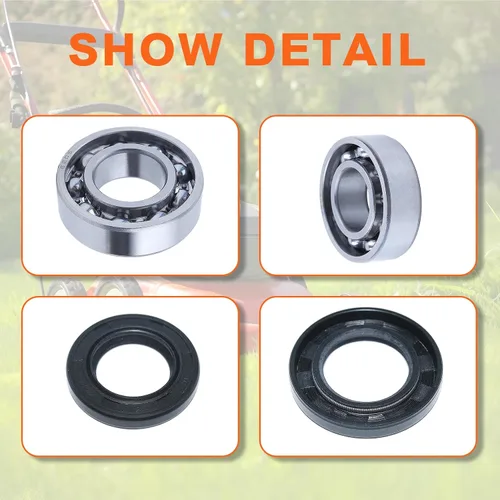 Vista 5 de 96100-62050-00 Juego de sellos de aceite del cojinete del cigüeñal para Honda GX160 GX200 168F 170F 5.5HP 6.5HP 2-3.5KW pequeño motor de gasolina